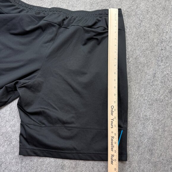 Carolina Panthers Nike Training Shorts Men L Black 9" Performance Workout - Picture 12 of 15